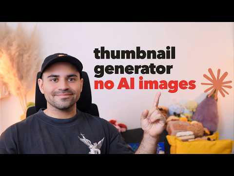 Stop Using AI Images for Your Thumbnails