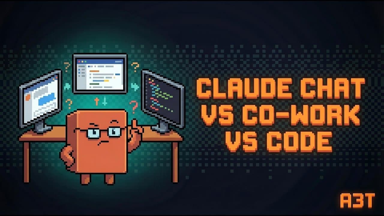 AI for Claude Chat vs Co-work vs Code Webinar April 9th